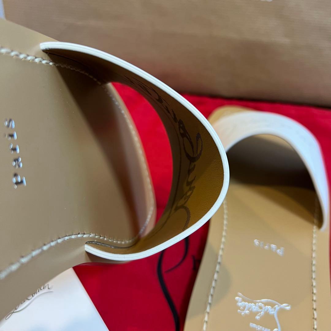 新品8万 クリスチャン ルブタン サンダル メンズ 40.5 26cm