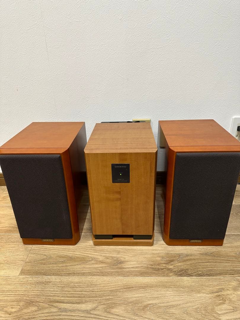 オンキョー サブウーファー SKW-10 ＋D-102EX スピーカー セット