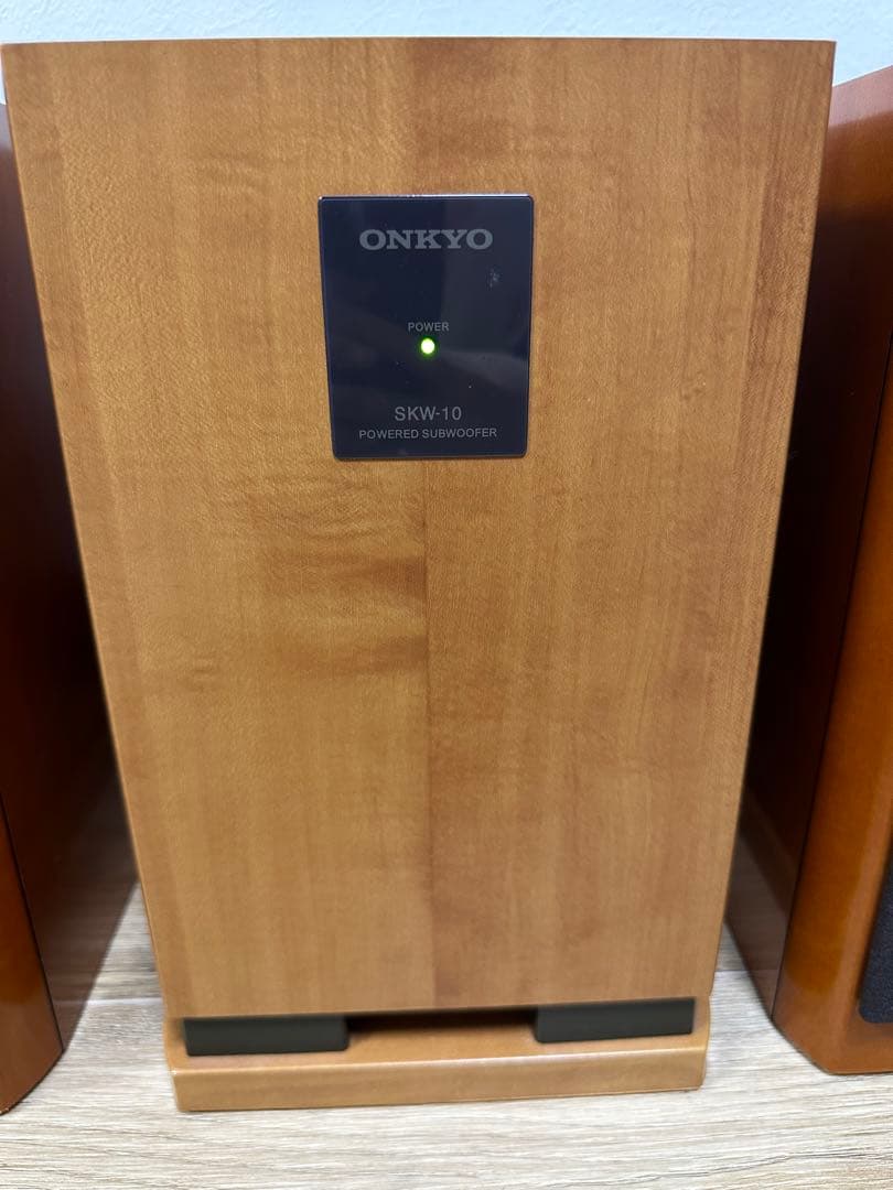 オンキョー サブウーファー SKW-10 ＋D-102EX スピーカー セット