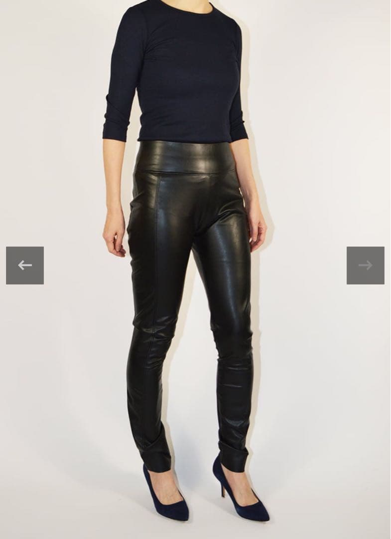 WOLFORD ウォルフォード　レザー　レギンス　新品未使用品