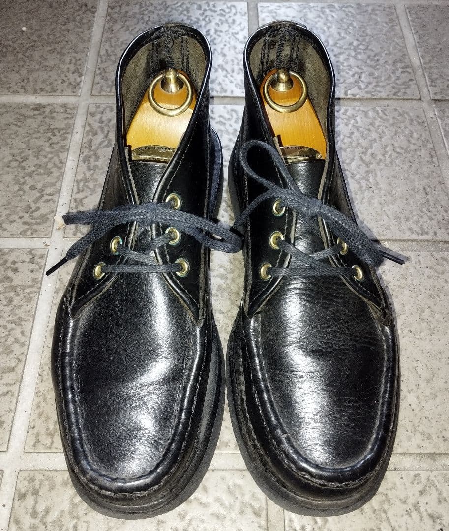 ラッセルモカシン◇ブラック◇7E◇格安出品