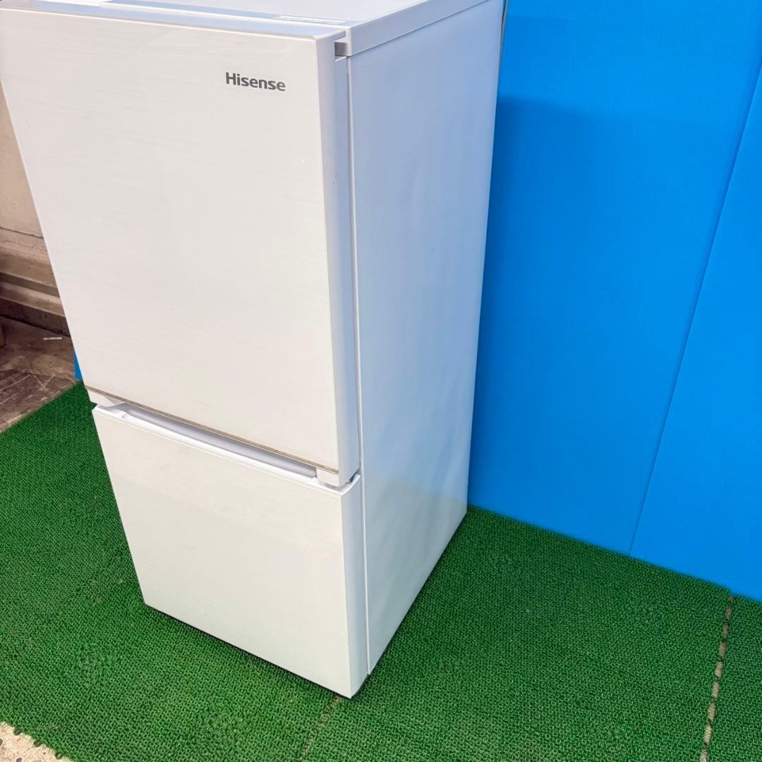 627 ガラスパネル　冷蔵庫　100Ｌ強　小型　一人暮らし　右開き　2ドア