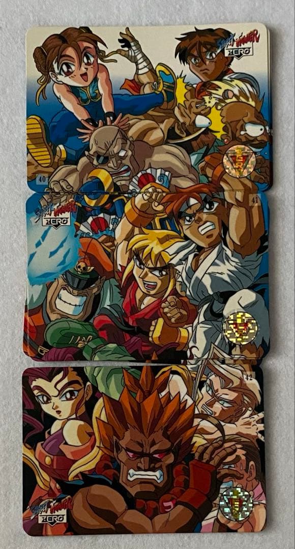 ストリートファイターZERO カード　コンプリートセット　スト2 CAPCOM