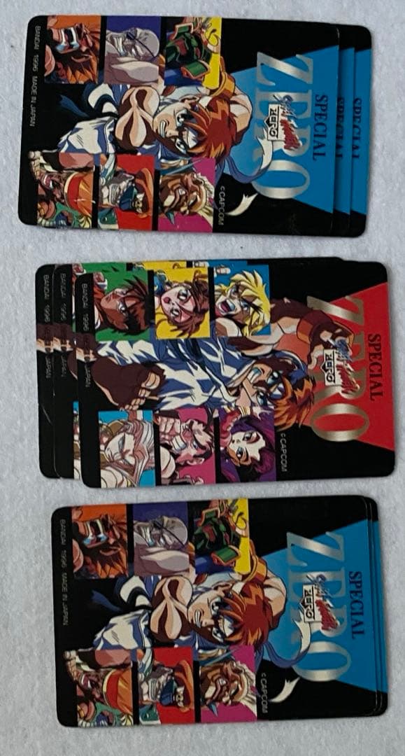 ストリートファイターZERO カード　コンプリートセット　スト2 CAPCOM