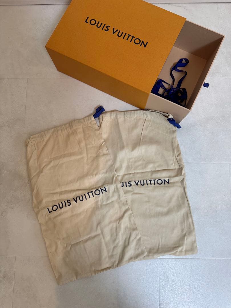 LOUIS VUITTON ダミエ 革靴 エナメルシューズ 裏張り済み