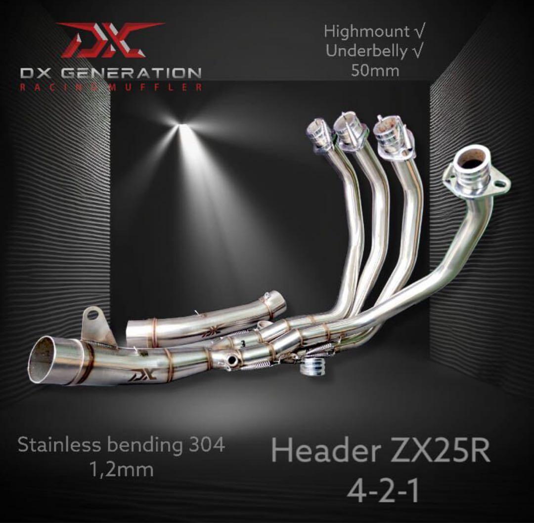 ZX25R/ZX25RR/ZX4RRマフラー　エキパイのみ
