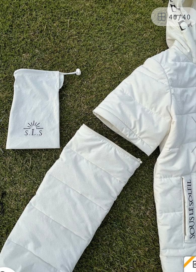 ソルソレイユ　2way中綿ジャケット