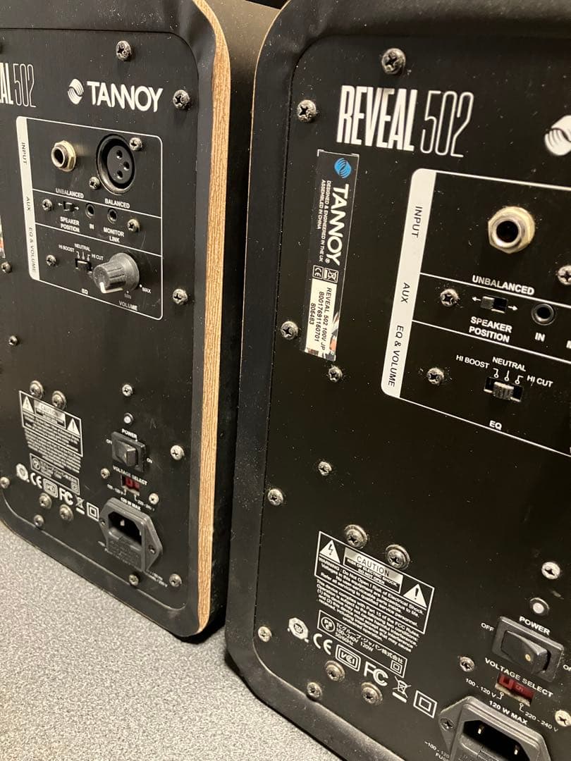 Tannoy Reveal 502 アクティブスピーカー　ペア