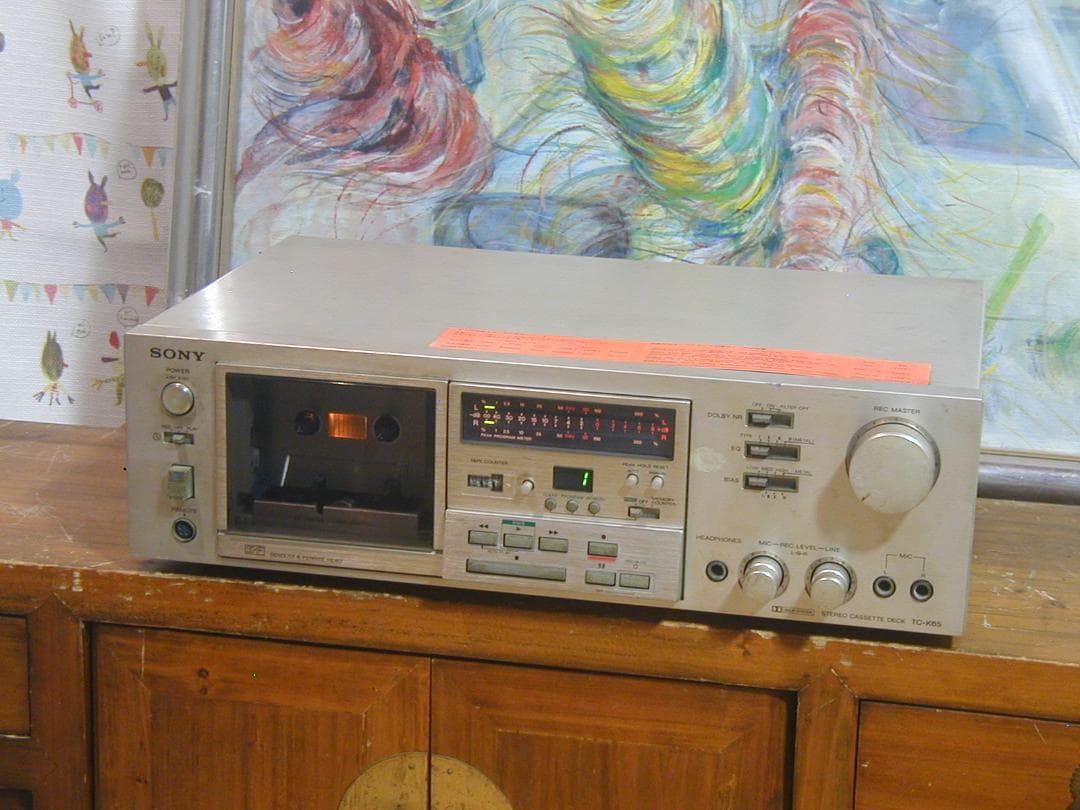 ◆SONY TC-K65 カセットデッキ(1979年頃)　動作しません。◆