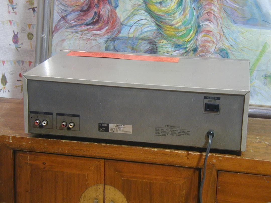 ◆SONY TC-K65 カセットデッキ(1979年頃)　動作しません。◆
