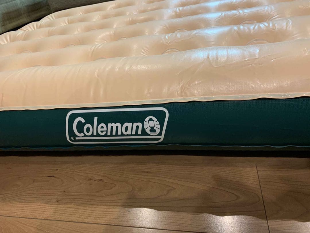 コールマンエアーマットダブル2個＋ポンプセット