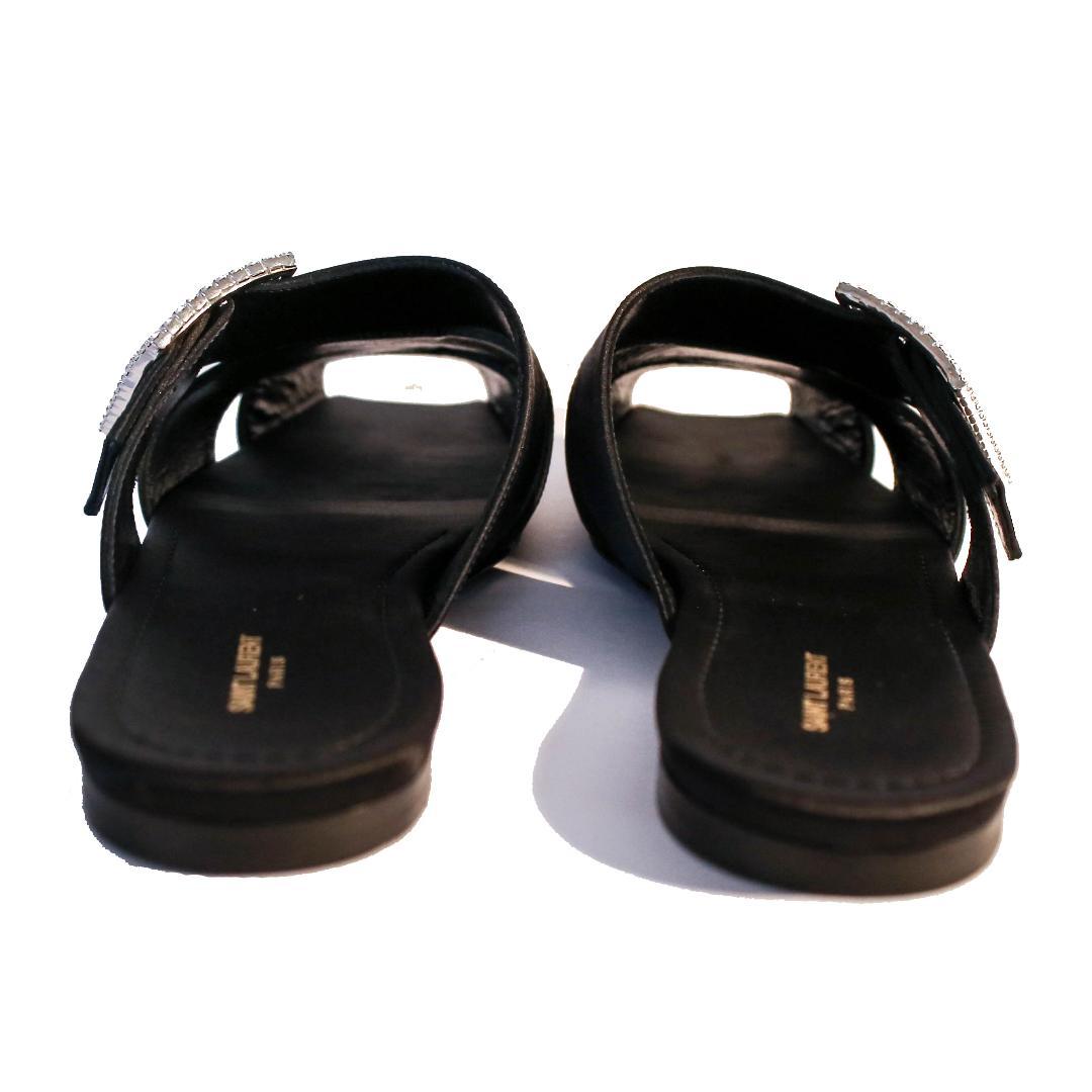 SAINTLAURENT サンローラン パリ 23SS ビジューサンダル 41