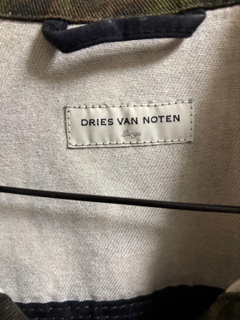 ア*E様 DRIES VAN NOTEN デニムジャケット カモフラージュ