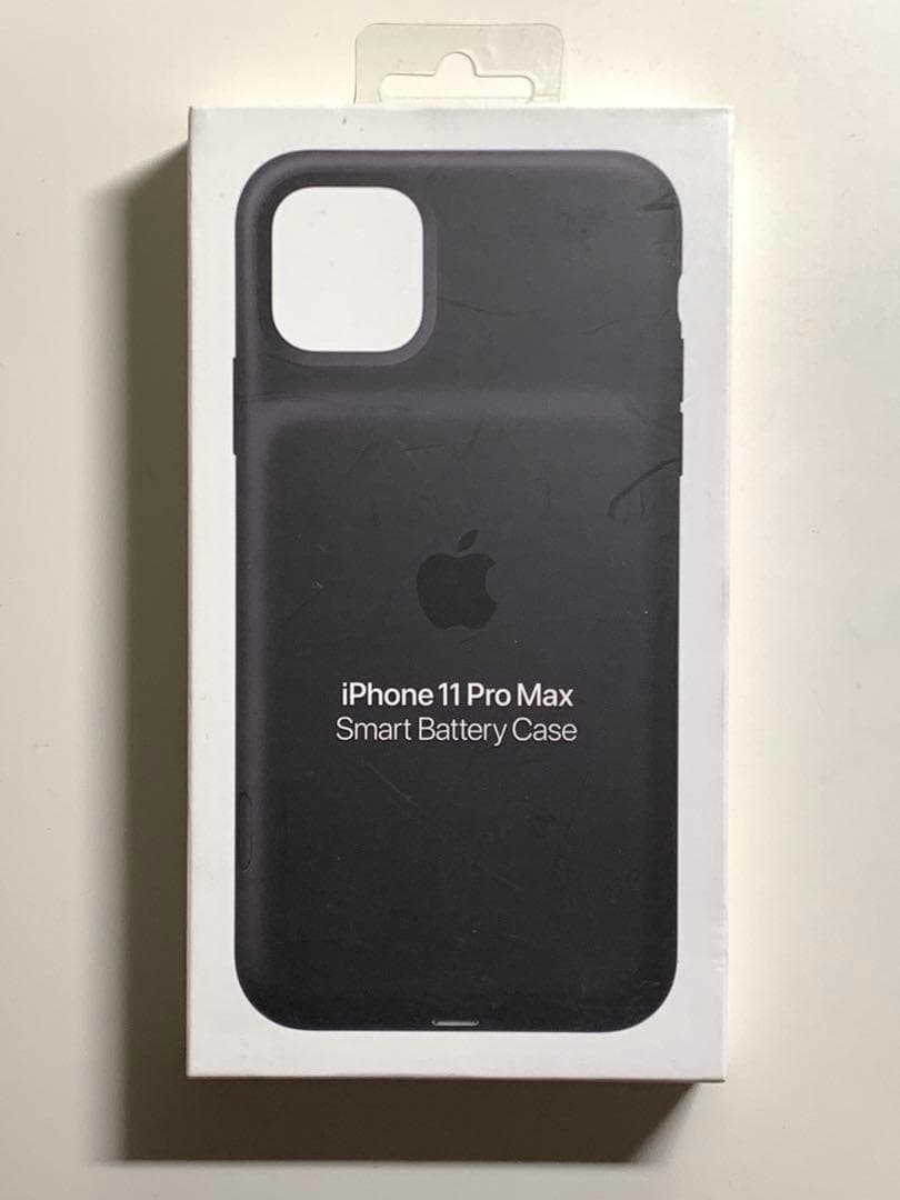 【新品】純正 iPhone 11 Pro Max バッテリーケース・ブラック①