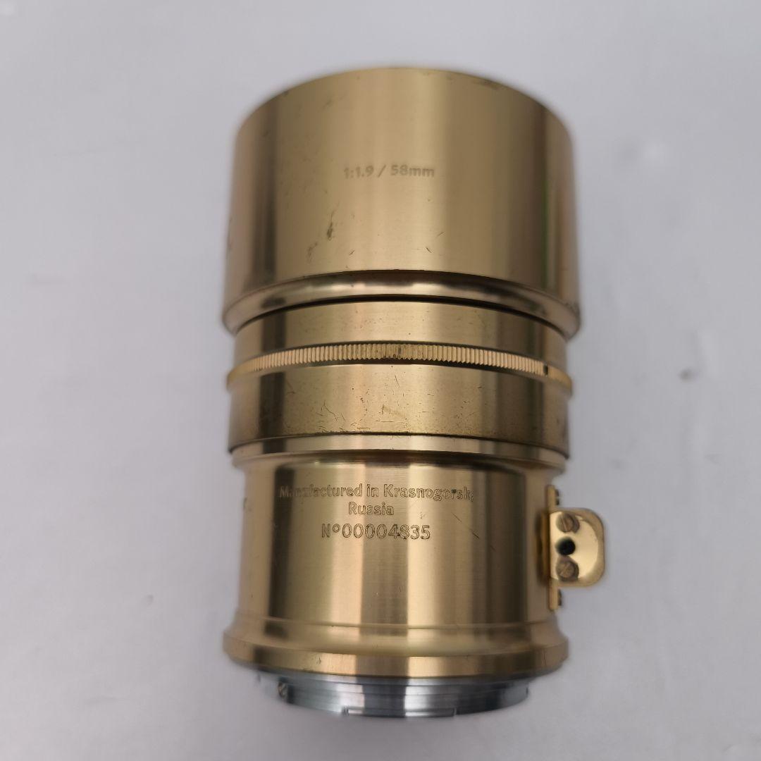 （ゾロタロウ）ペッツバールレンズ　58mm　Canon EF