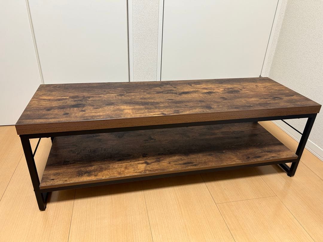 テレビ台　ニトリ　ローボード　ステインテレビボード　幅120