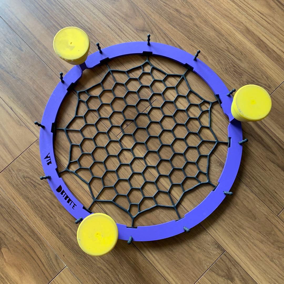 バスケットボール練習用ネット付き器具