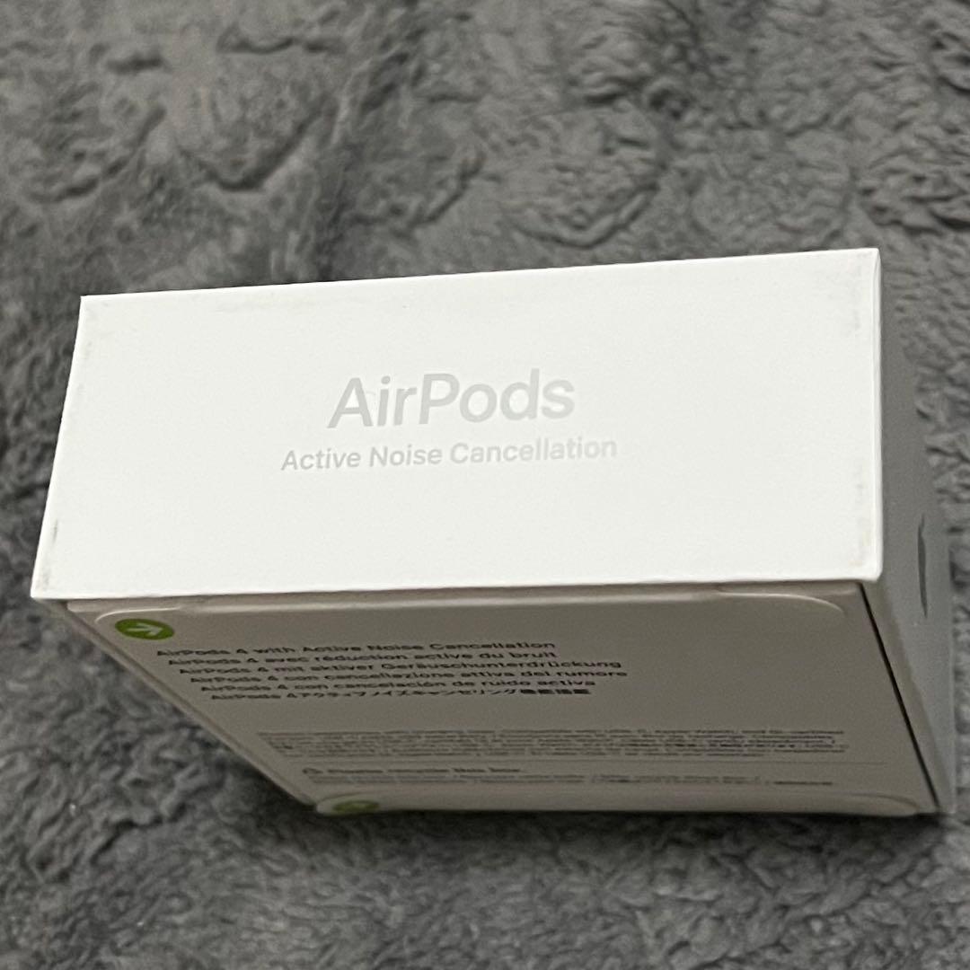 【新品未開封】AirPods4 アクティブノイズキャンセリング搭載