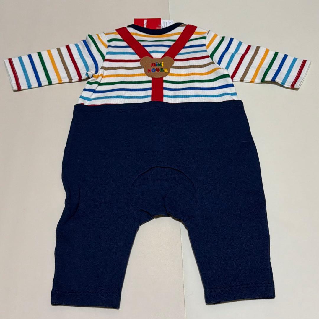 新品・未使用　ミキハウス　カバーオール　70