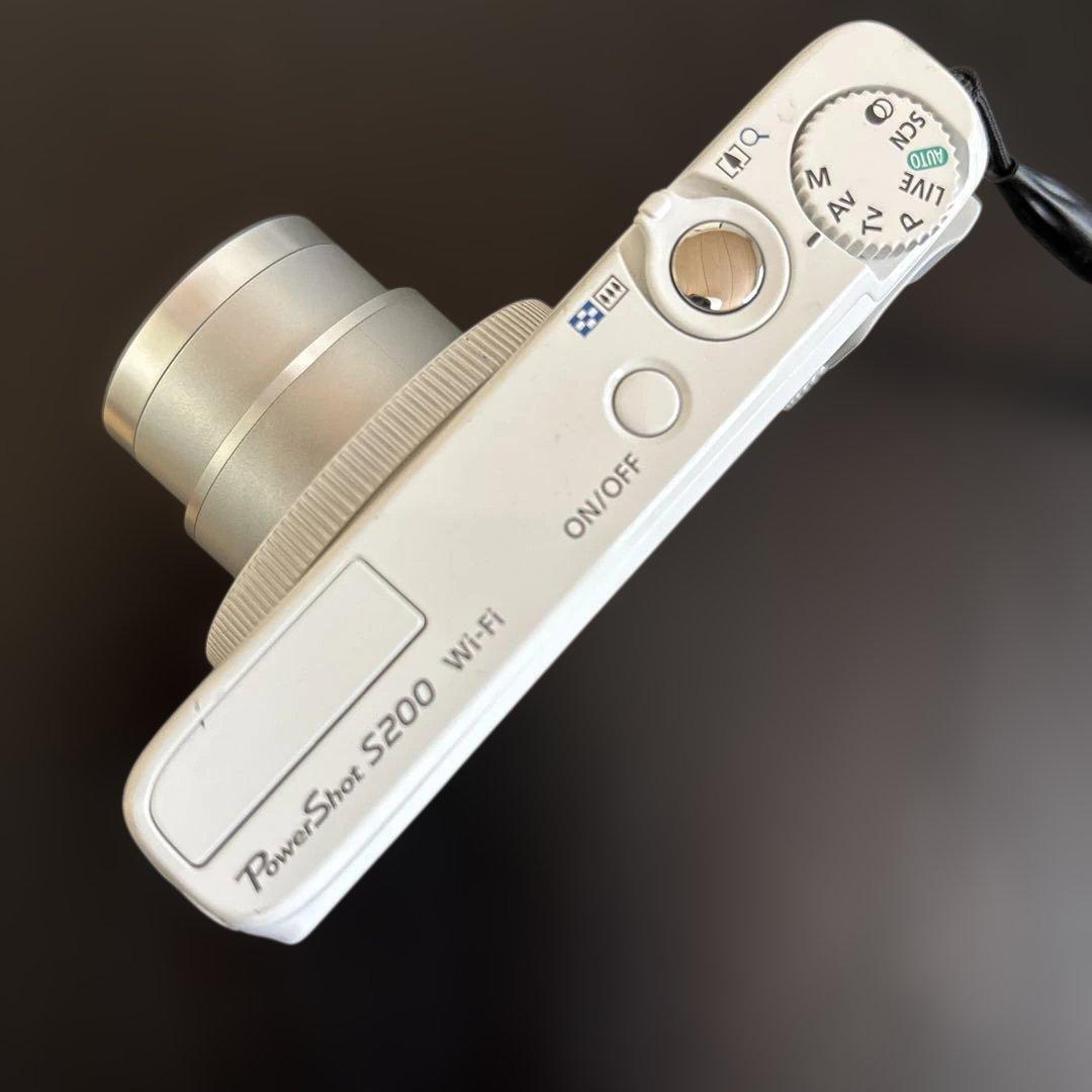 Canon PowerShot S200 ホワイト