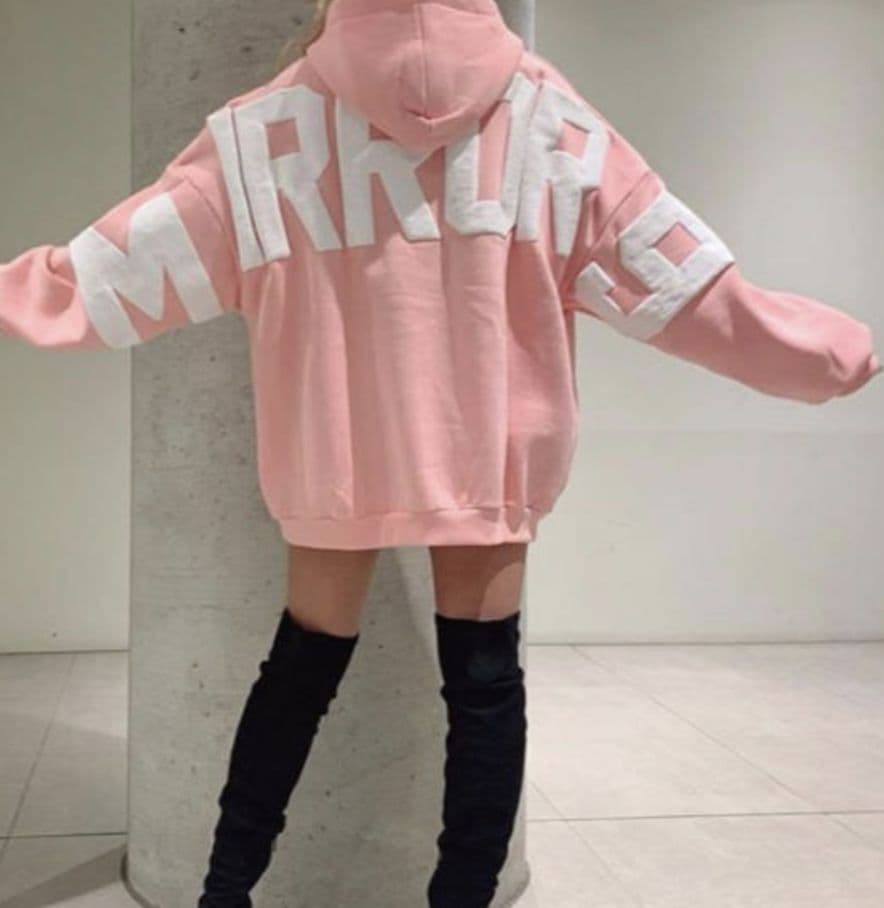 ミラーナイン アイコン フード パーカー