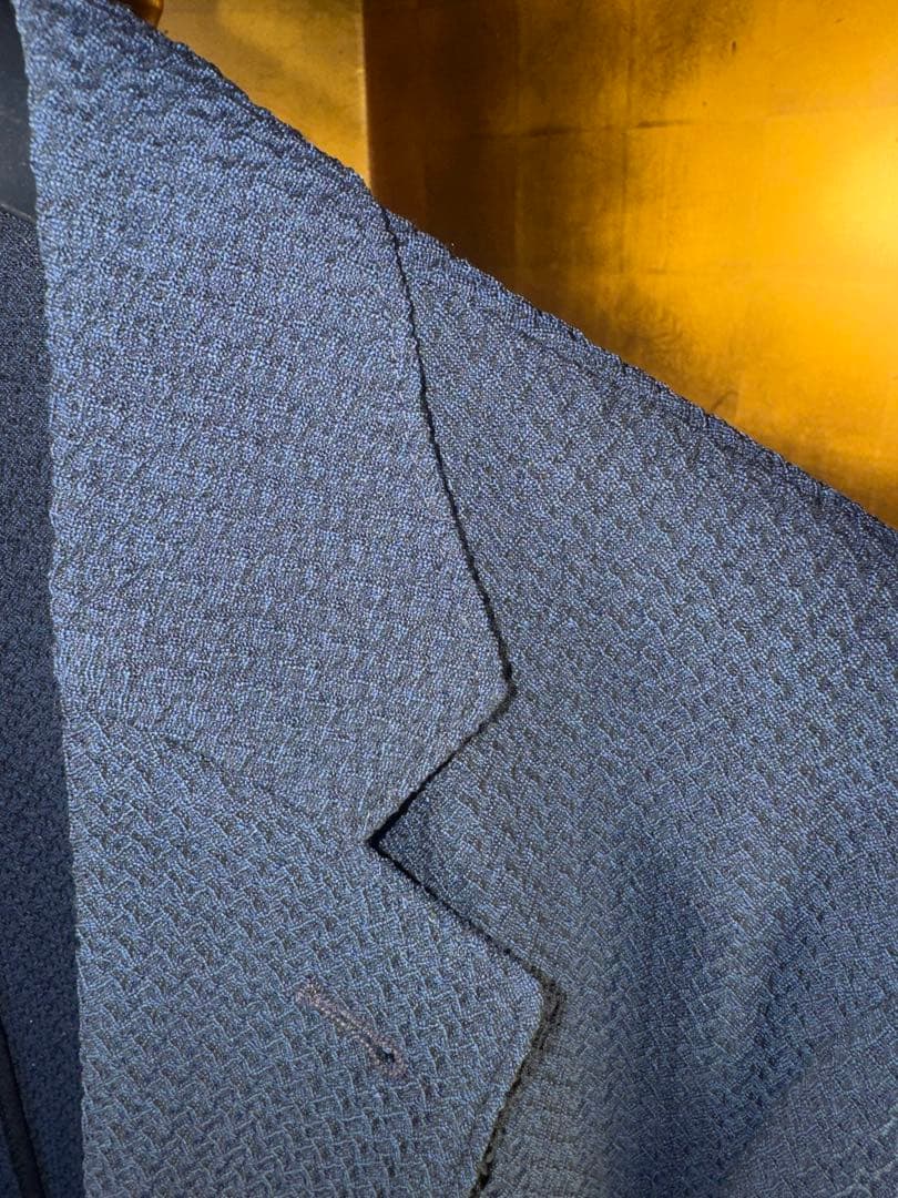 【エンポリオアルマーニ】極美品定価280,000円ネイビーセットアップ52