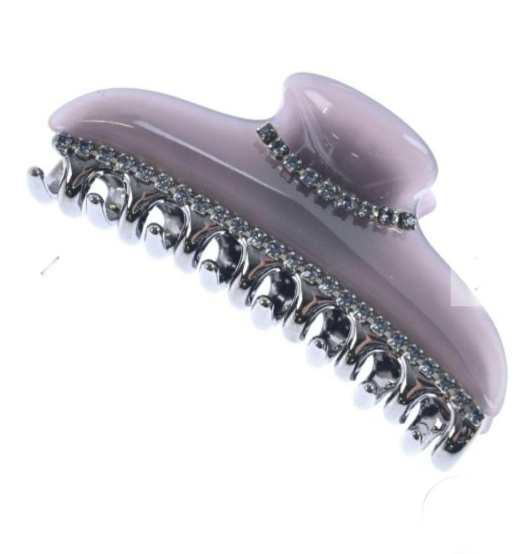 美品★アッカacca★中クリップラインストーン付き