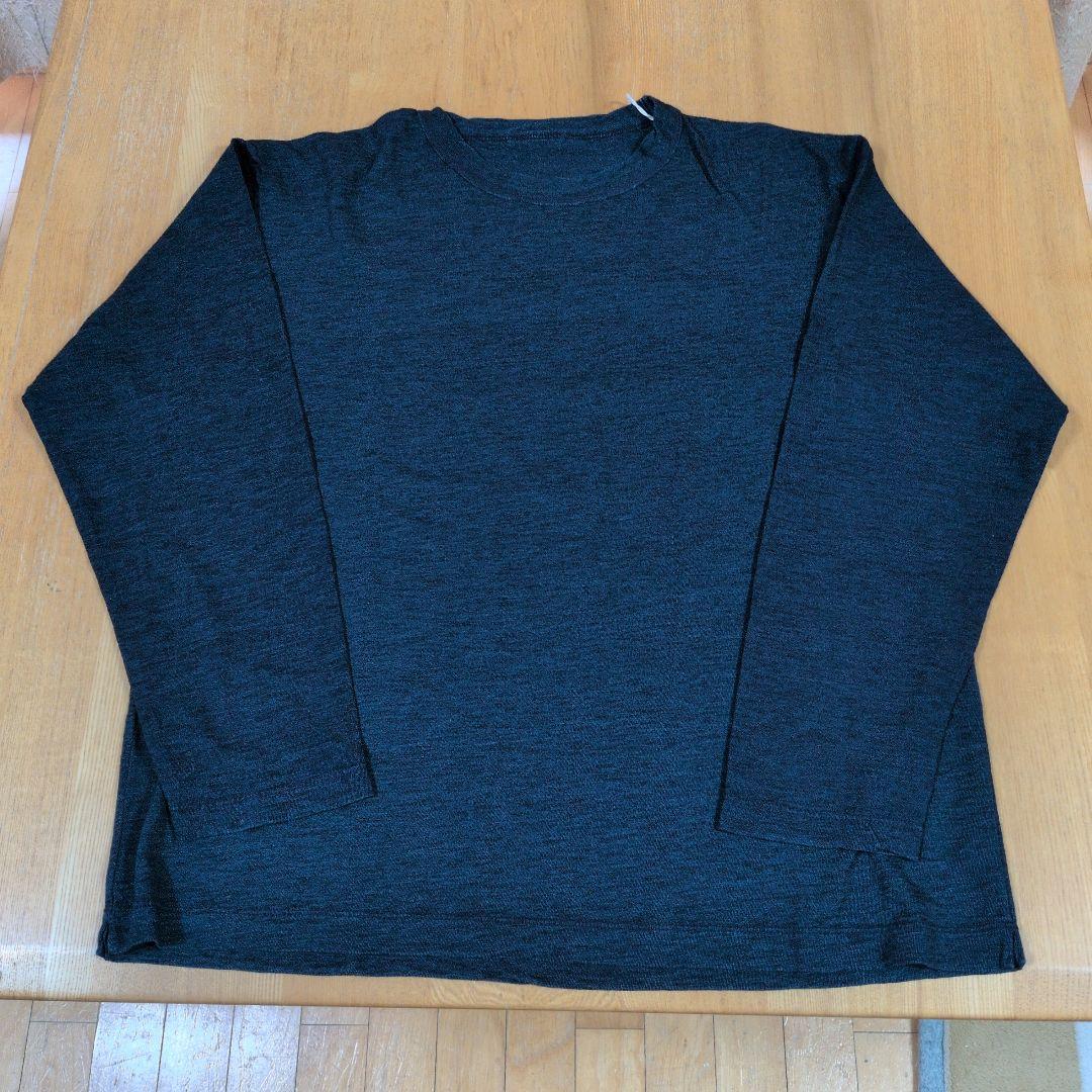 未使用タグ付　45rpm　インディゴオーシャンTシャツ