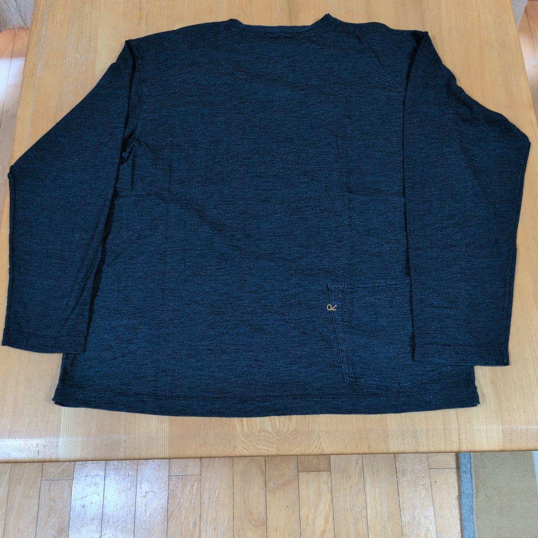 未使用タグ付　45rpm　インディゴオーシャンTシャツ