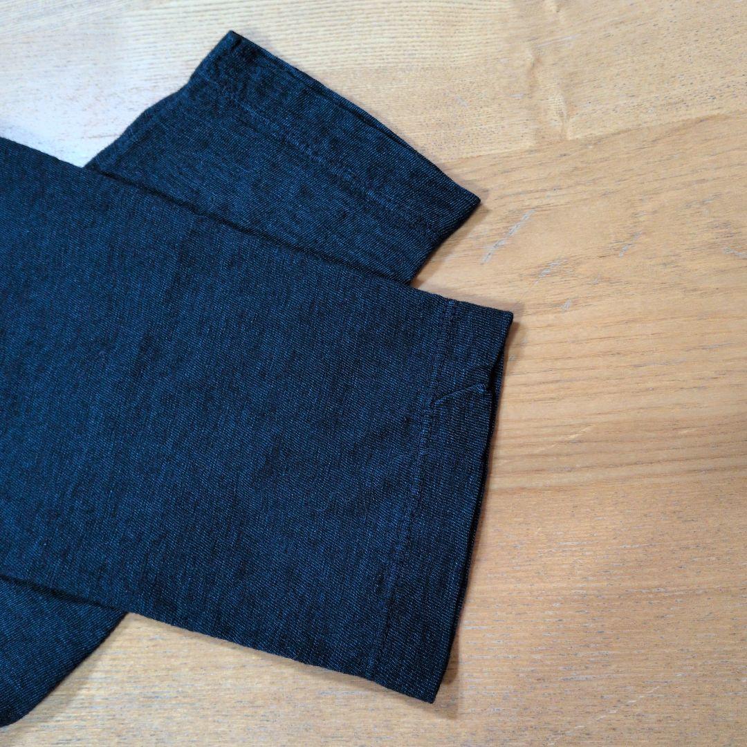 未使用タグ付　45rpm　インディゴオーシャンTシャツ