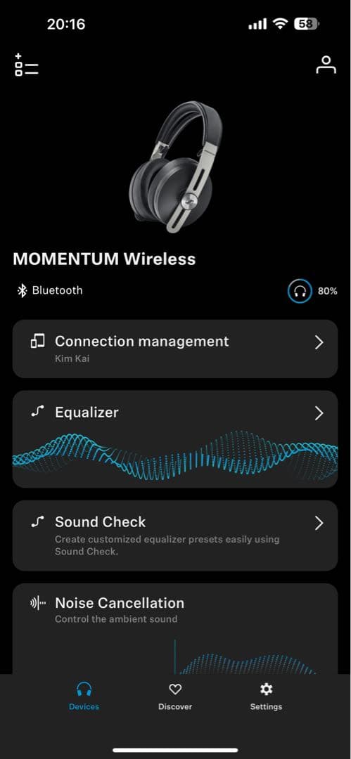 美品 Sennheiser Momentum 3 Wireless