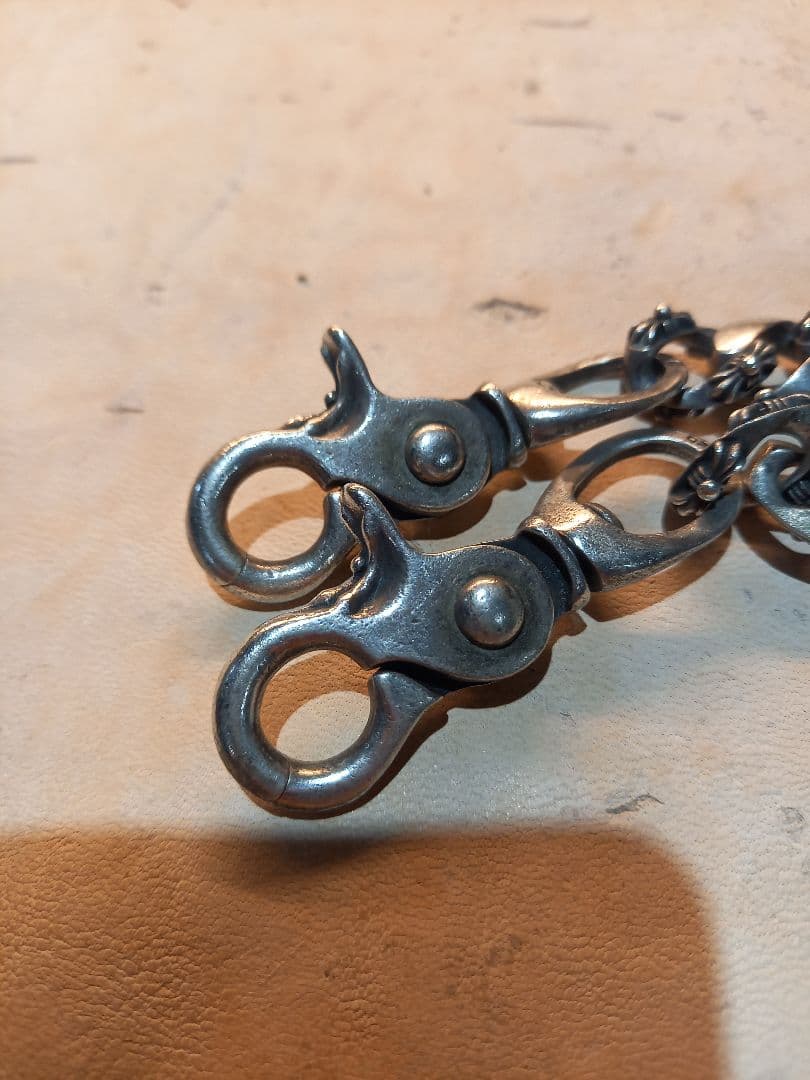 ファンシーウォレットチェーン　シルバー925