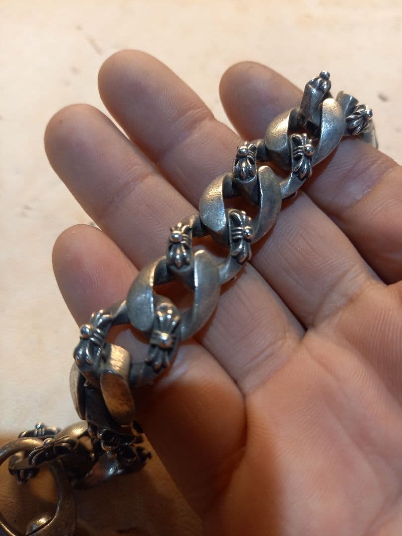 ファンシーウォレットチェーン　シルバー925