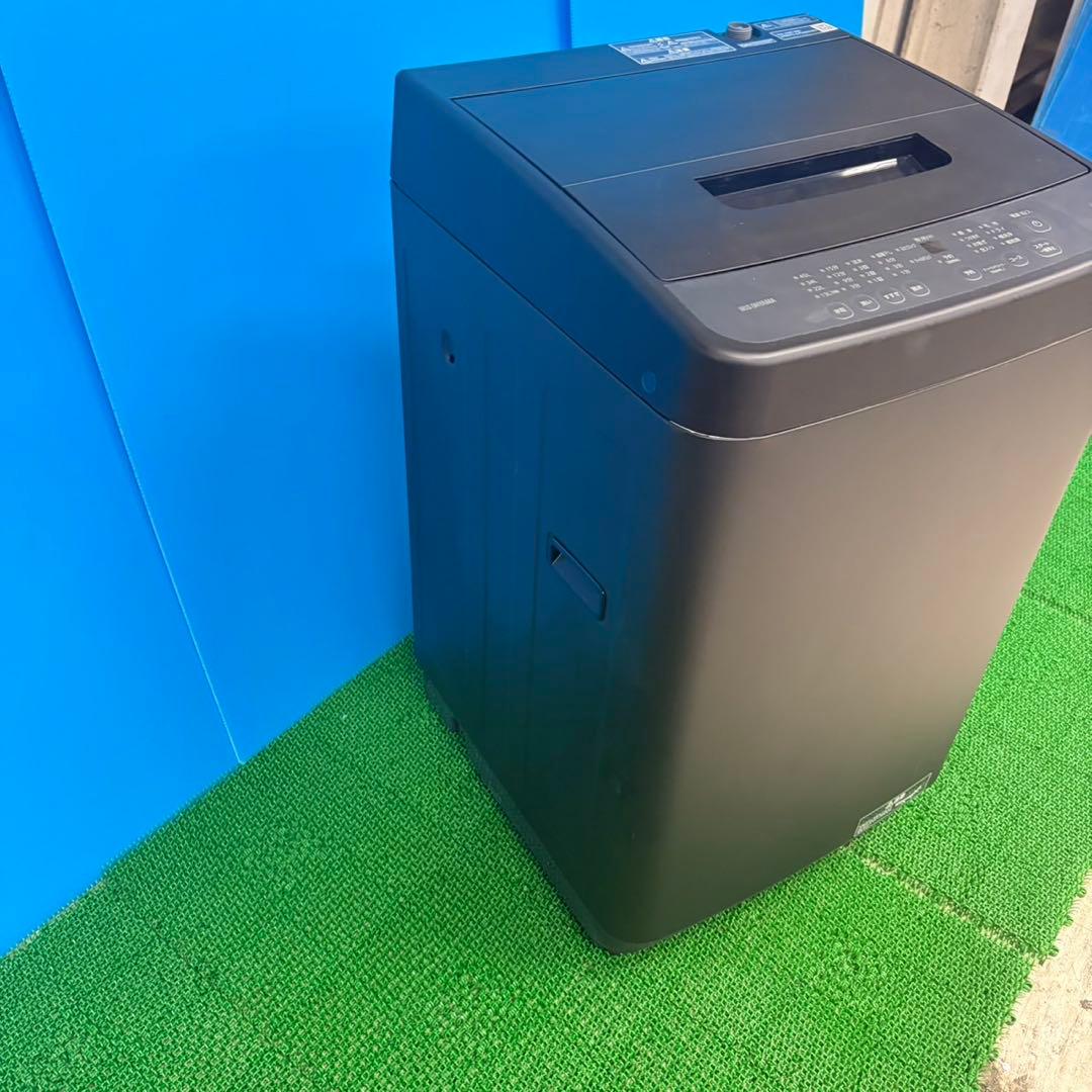 605 2024年製　マッドブラック　極美品　関東　洗濯機　一人暮らし　冷蔵庫有