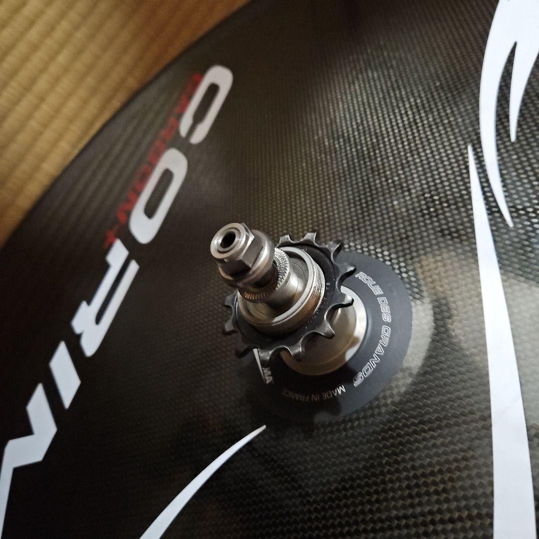 CORIMAピストディスク チューブラータイヤ カーボン製