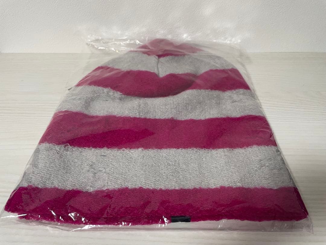 ★新品•完売★ キリュウキリュウ ボーダー ニット キャップ ピンク イチロー