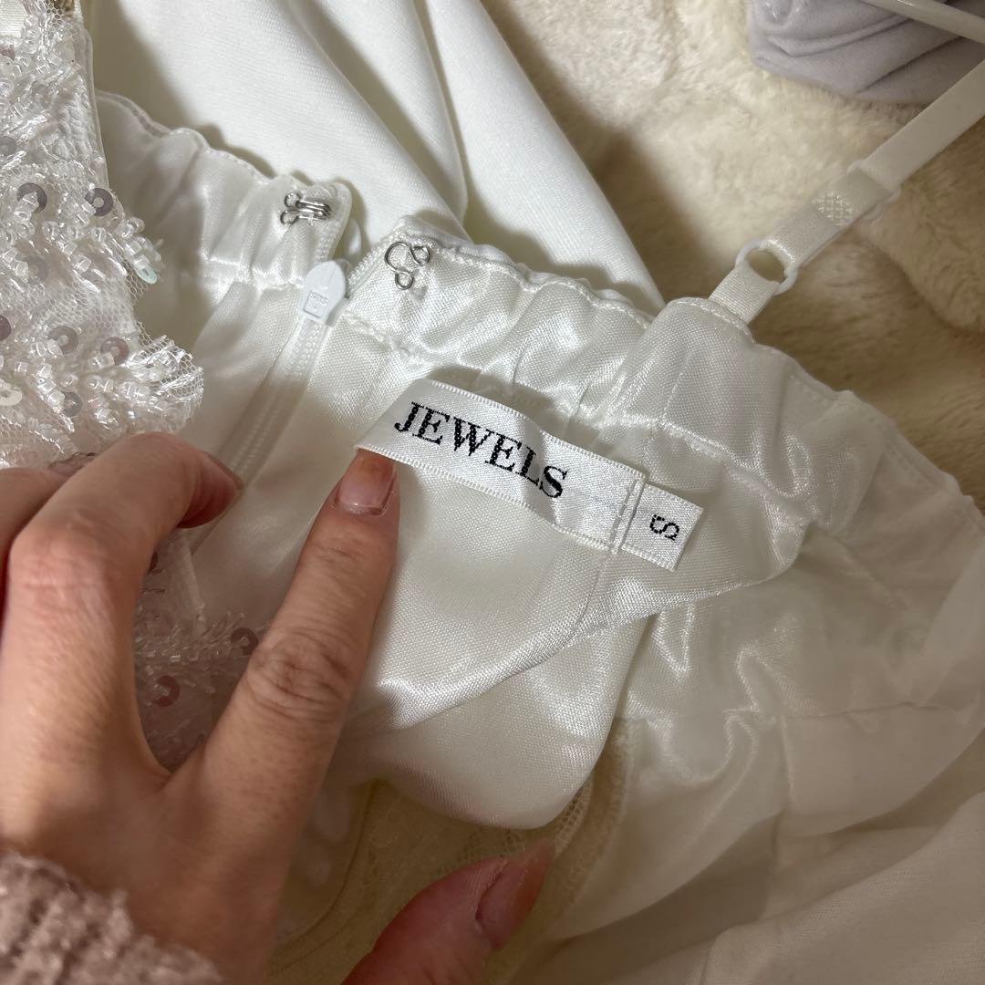 JEWELSビーズ刺繍ロングドレス[5155YNdzc-240713-1]