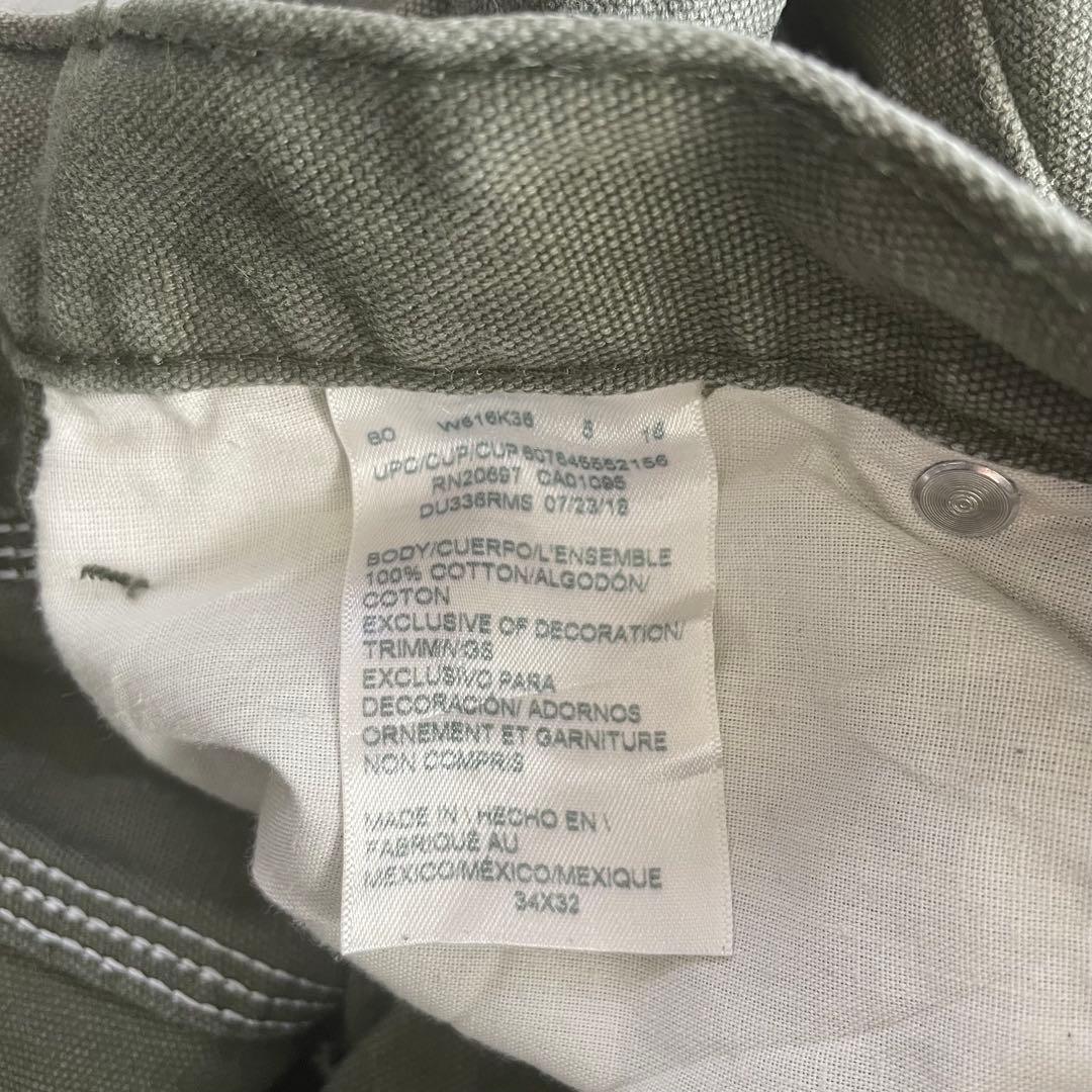 Dickies W34 ダック ワークパンツ ペインターパンツ フェード