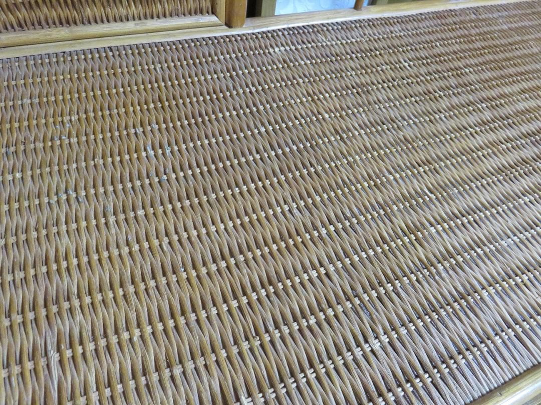 籐家具 　タンス 　５段　ビンテージ 　ヴィンテージ　古家具　籐ラック