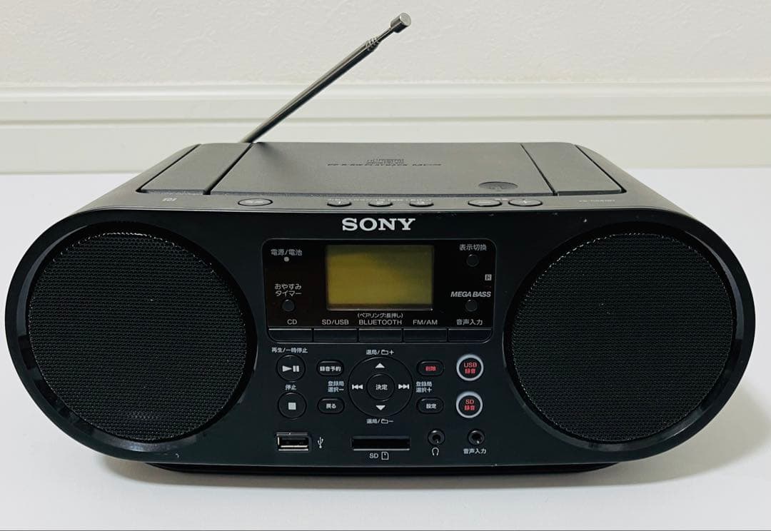 SONY パーソナルオーディオシステムZS-RS81BT　Bluetooth対応