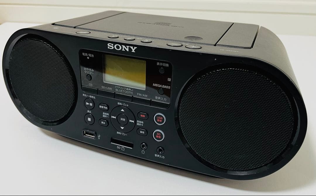 SONY パーソナルオーディオシステムZS-RS81BT　Bluetooth対応