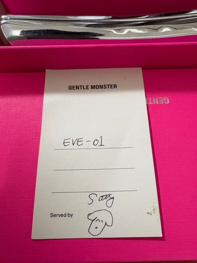 GENTLE MONSTER Eve01 ジェントルモンスター