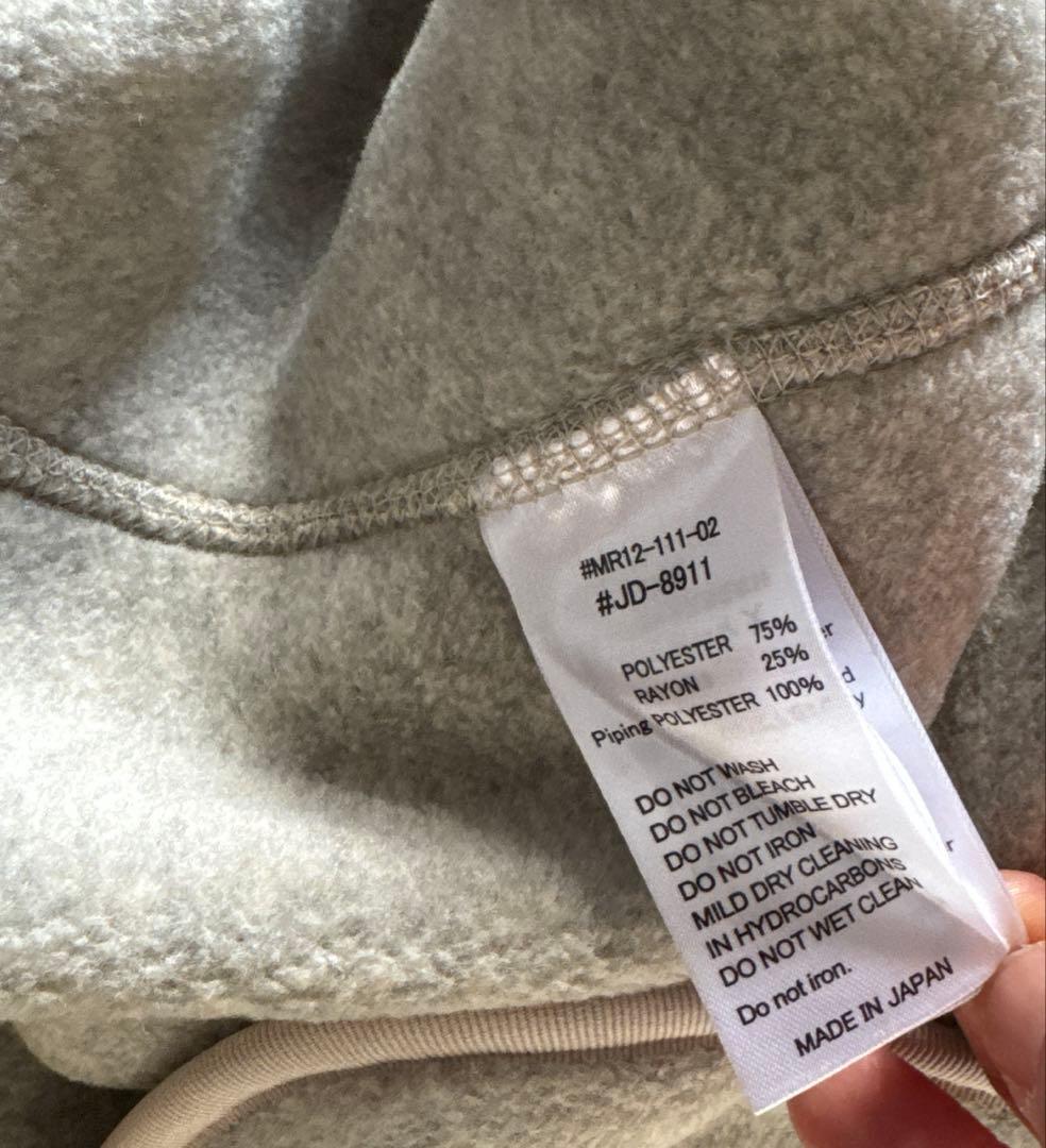 未使用品　ダントン　ノーカラージャケットマーブル36 Mサイズ