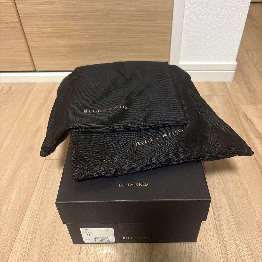 ブラウンレザー ウィングチップ ドレスシューズ