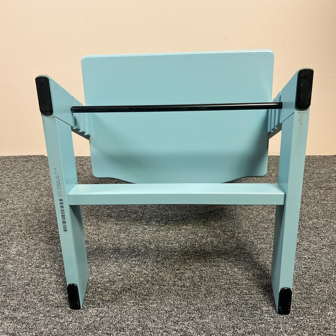 【良品】STOKKE トリップトラップ アクアブルー シリアル6