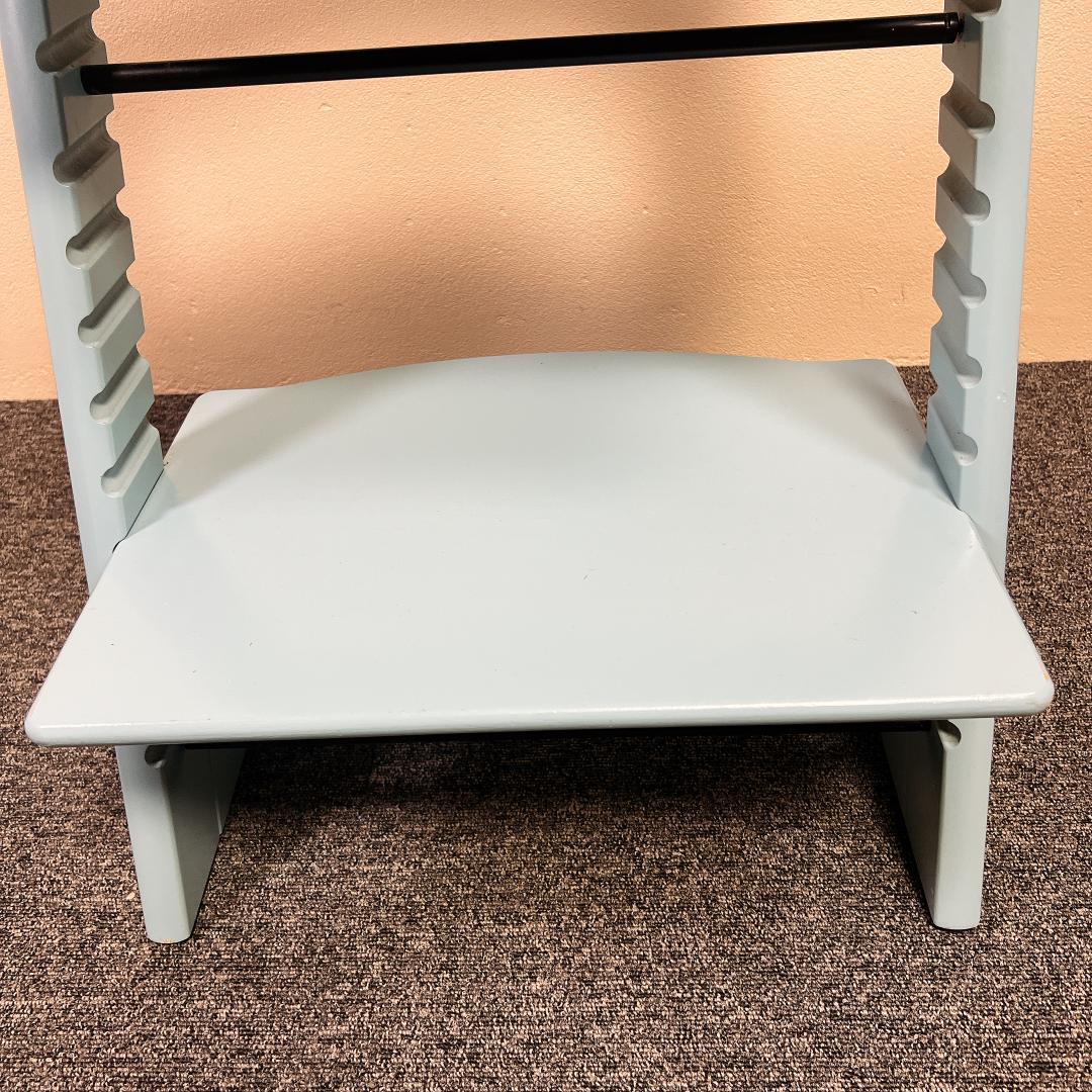 【良品】STOKKE トリップトラップ アクアブルー シリアル6