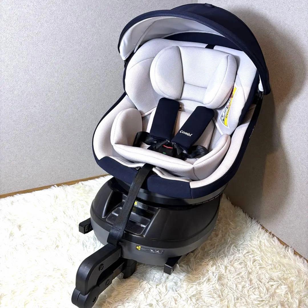 【極美品】combi クルムーヴ スマート ライトISOFIX チャイルドシート