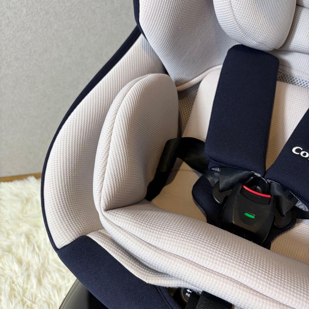 【極美品】combi クルムーヴ スマート ライトISOFIX チャイルドシート