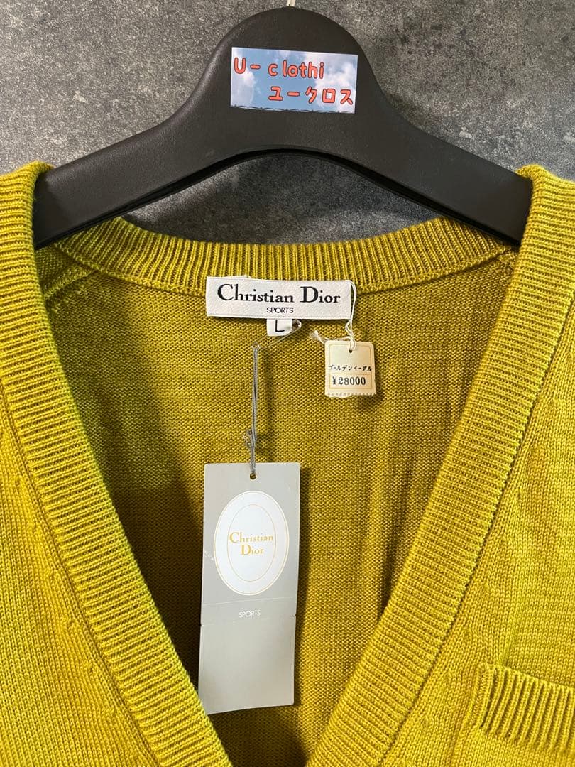 Christian Dior イエローベスト Lサイズ