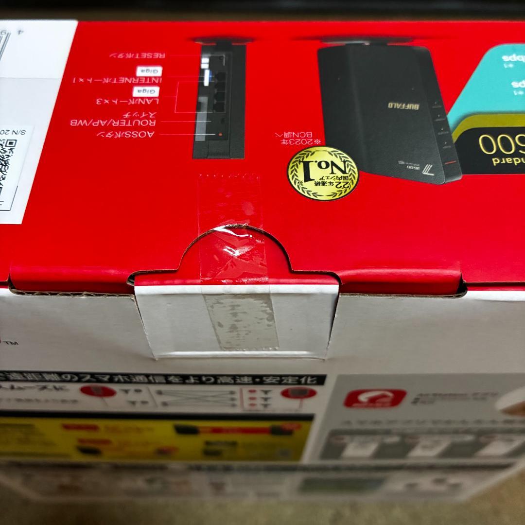 新品未開封 Wi-Fiルーター バッファローWSR3600BE4P Wi-Fi7